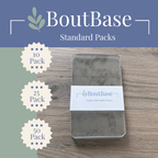 BoutBase Standard pocket boutonniere holder pack options including 10 pack, 25 pack, and 50 pack sizes